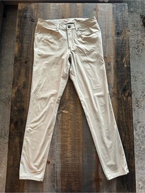 lululemon athletica Men's ABC Pants in Light Beige